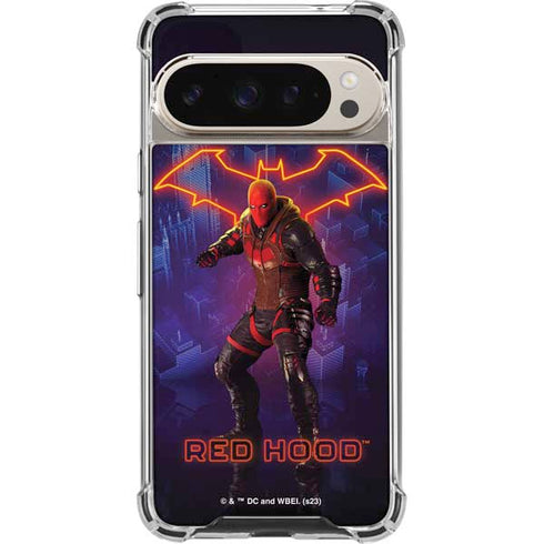 DC Comics Gotham Knights Red Hood Pixel 9/9 Pro Clear Case
